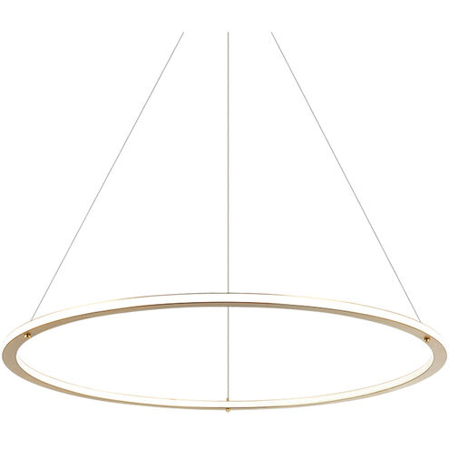 Victoria LED 40 inch Brushed Gold Pendant Ceiling Light