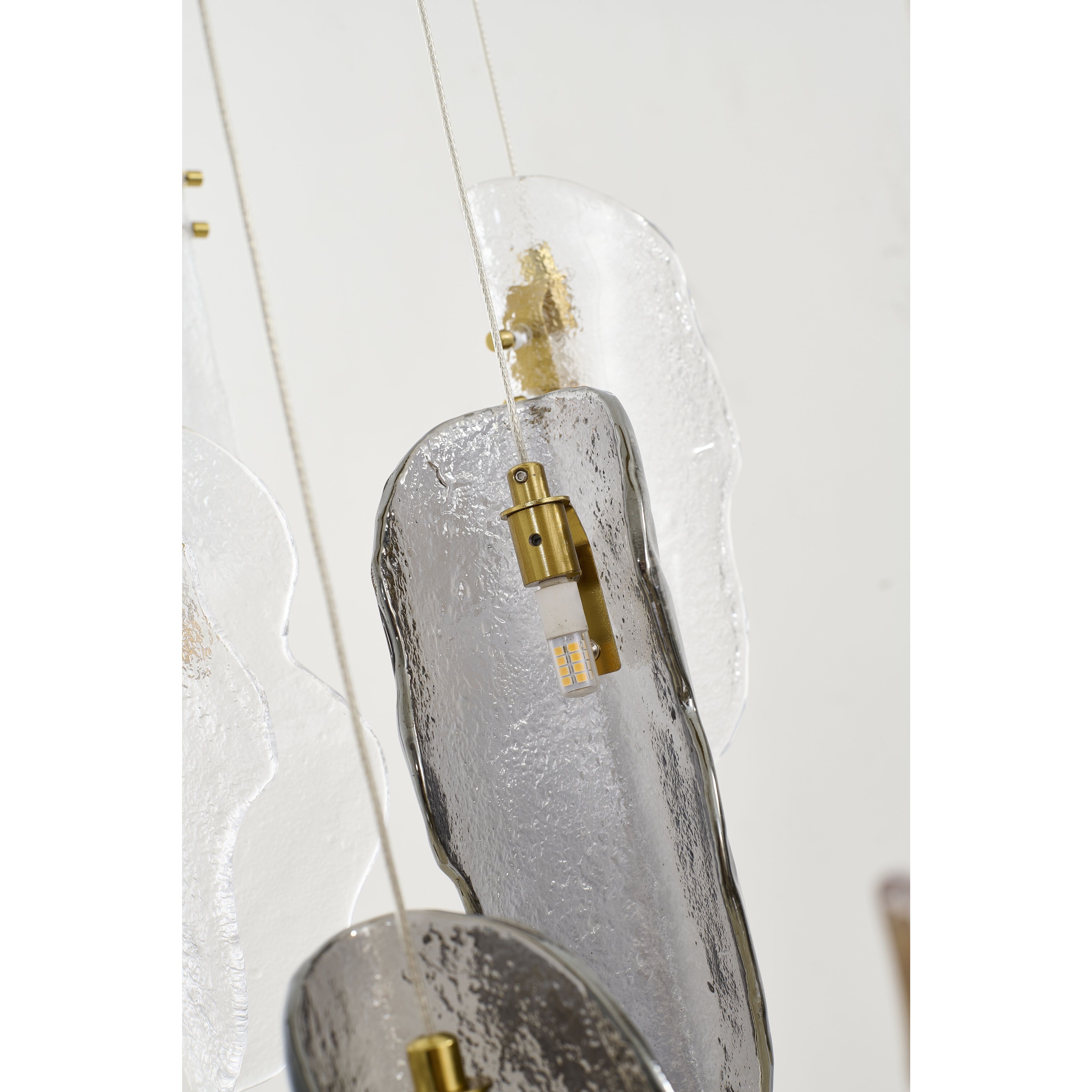 Canada 16 Light 14 inch Brass Chandelier Ceiling Light