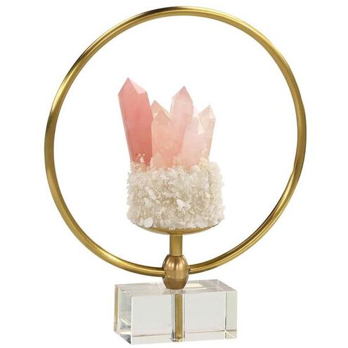 Encircled Rose 13 X 10 inch Sculpture, Small