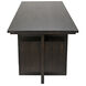 Bridge 84 X 32 inch Ebony Walnut Desk