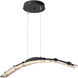 Glissade LED 4.1 inch Ink Pendant Ceiling Light, Large