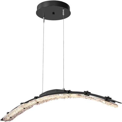 Glissade LED 4.1 inch Ink Pendant Ceiling Light, Large