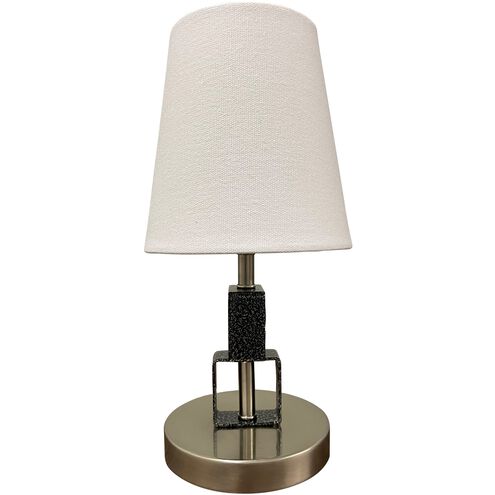 Bryson 12.75 inch 60.00 watt Satin Nickel and Supreme Silver Table Lamp Portable Light