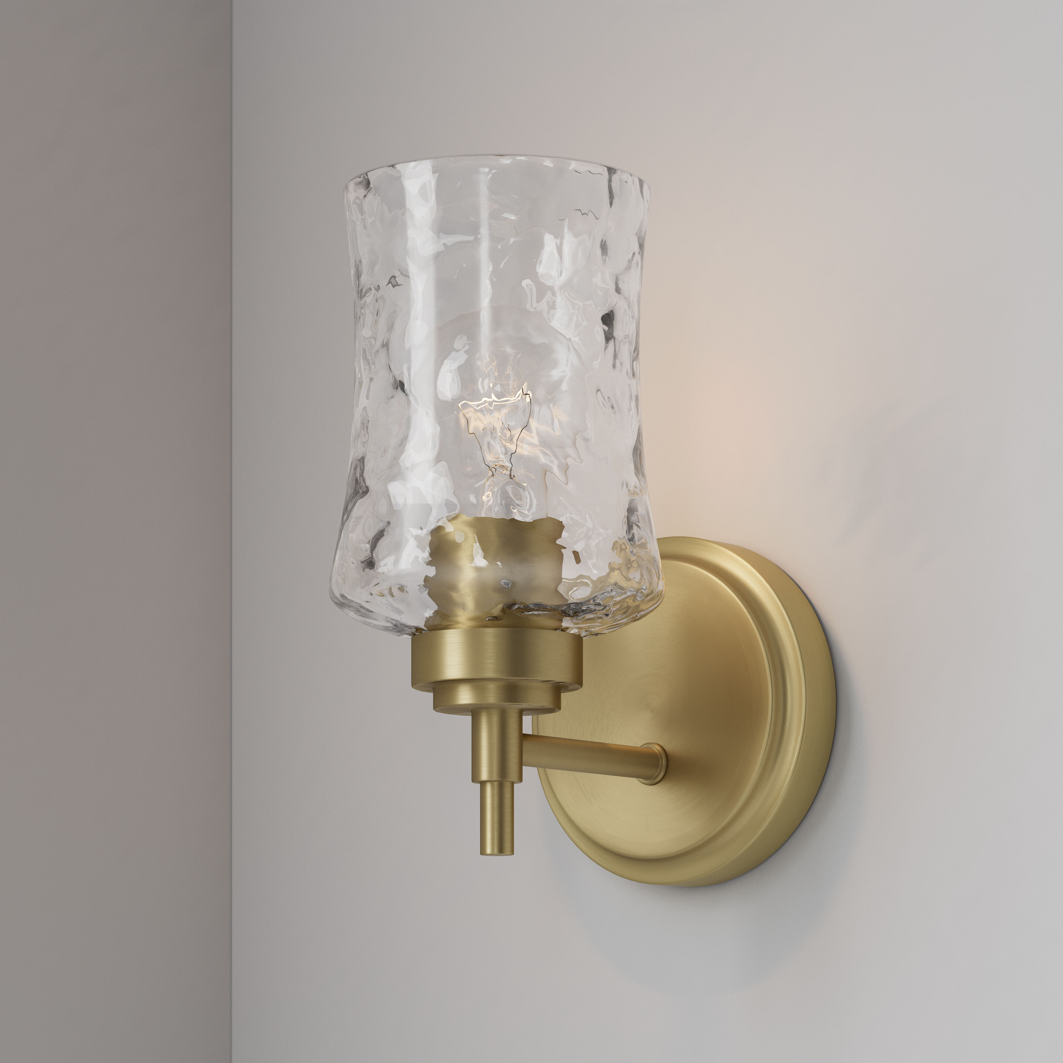 Clarvyn 1 Light 5 inch Vintage Brass Wall Sconce Wall Light