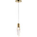 Canada LED 2 inch Gold LED Pendant Ceiling Light