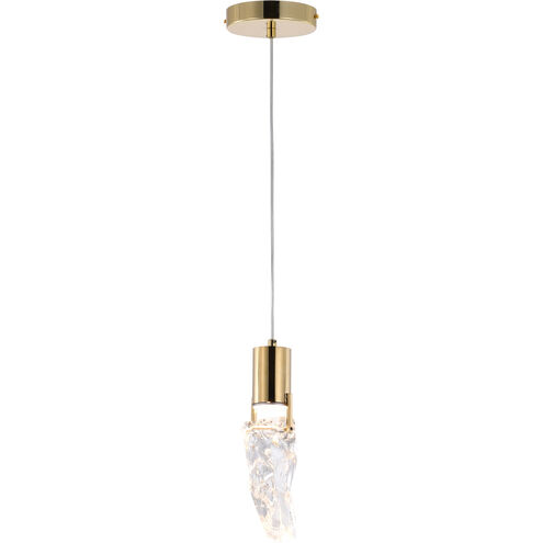Canada LED 2 inch Gold LED Pendant Ceiling Light