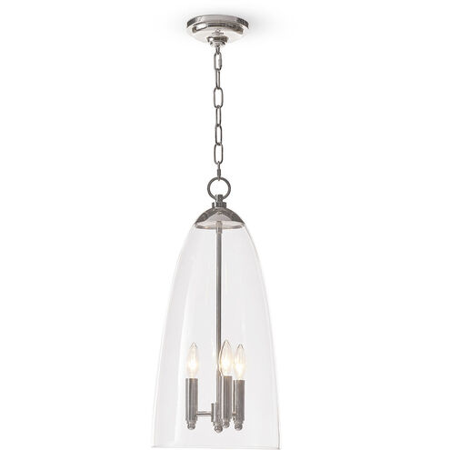 Maiden 3 Light 10.5 inch Polished Nickel Pendant Ceiling Light