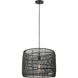 Elwood 1 Light 18 inch Matte Black Pendant Ceiling Light