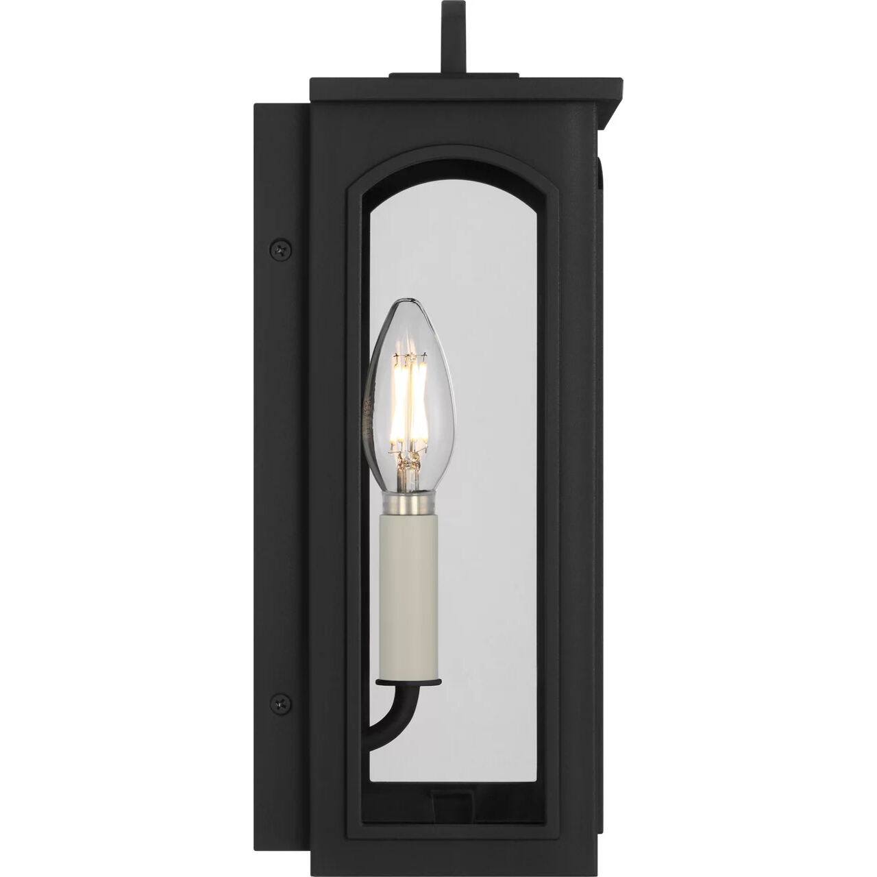 C&M by Chapman & Myers Modesto 1 Light 12.38 inch Textured Black Outdoor Wall Lantern