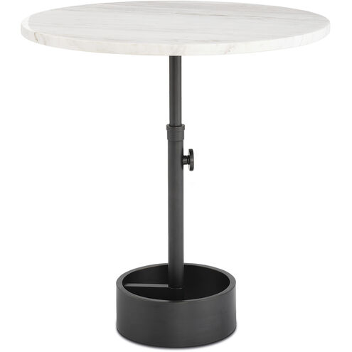 Myles 24 X 24 inch Oil Rubbed Bronze Accent Table, Large