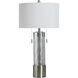 Morienval 31 inch 60 watt Morienval and White Table Lamp Portable Light