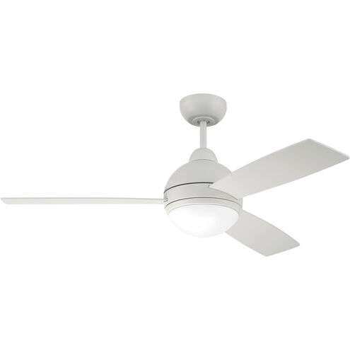 Craftmade KNE48W3 Keen 48 inch White with White/RGB Multi Color Blades Ceiling  Fan