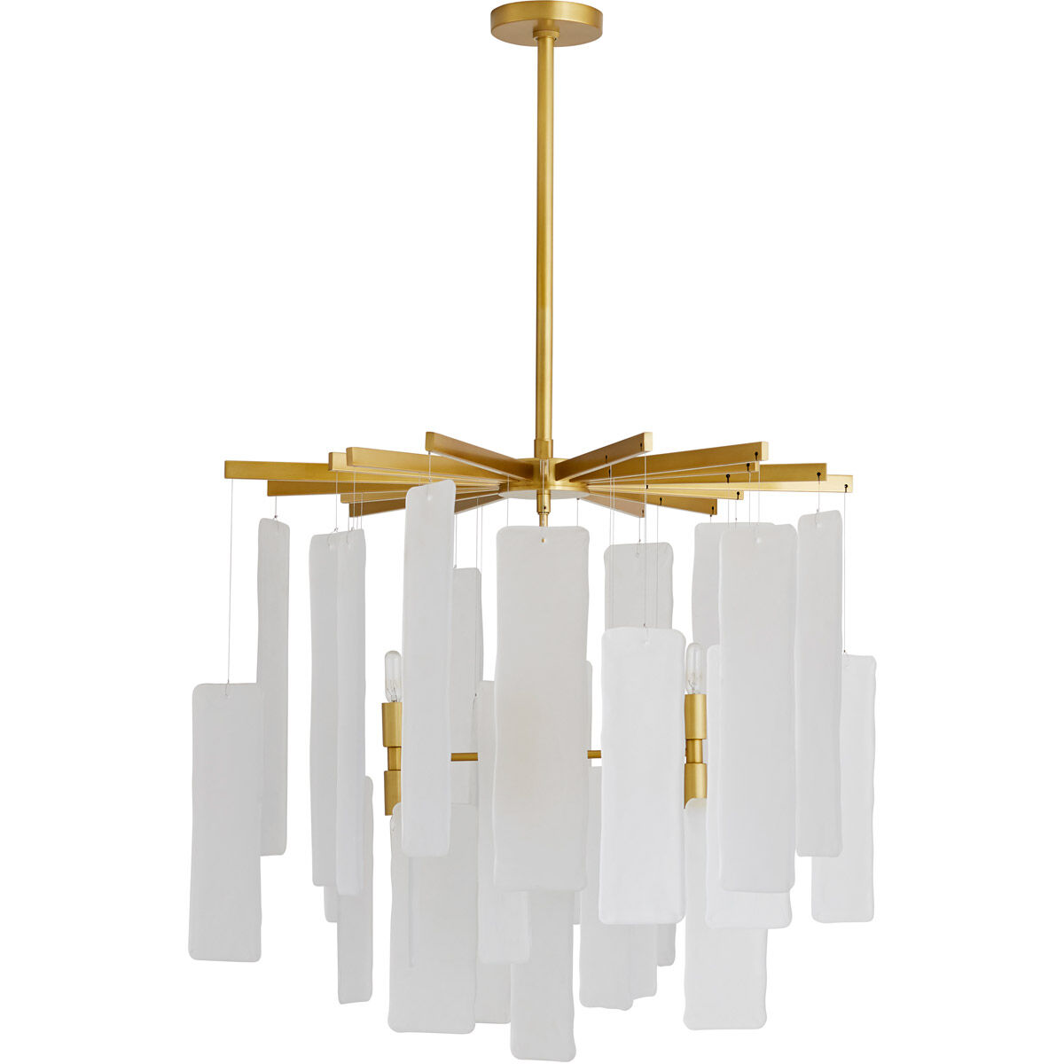 Harriet 8 Light 28.5 inch Antique Brass Chandelier Ceiling Light