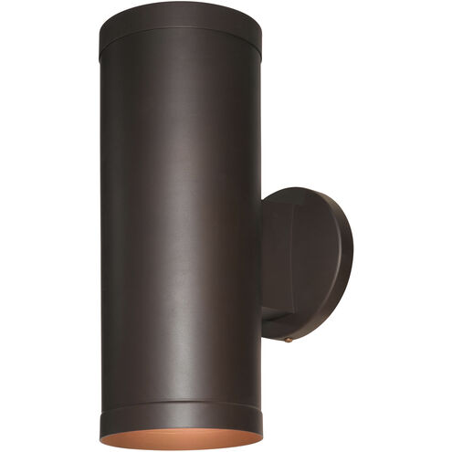 Poseidon 2 Light 12 inch Bronze Outdoor Wall