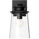 Alora Mood Quincy 1 Light 11.25 inch Textured Black Outdoor Wall Light