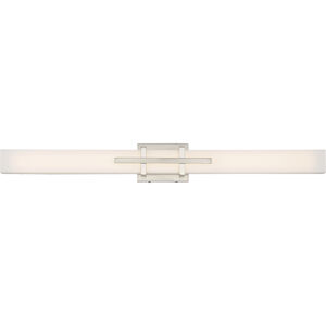 Grill LED 36 inch Polished Nickel Vanity Light Wall Light