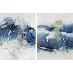 Adhara Heavy Texture Canvas Art, Set of 2