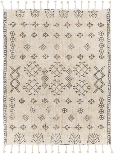 Khemisset 120 X 96 inch Light Grey Rug in 8 x 10, Rectangle