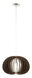 Cossano 1 Light 17.75 inch Matte Nickel Pendant Ceiling Light