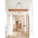 Ella 3 Light 10 inch Chrome Flush Mount Ceiling Light