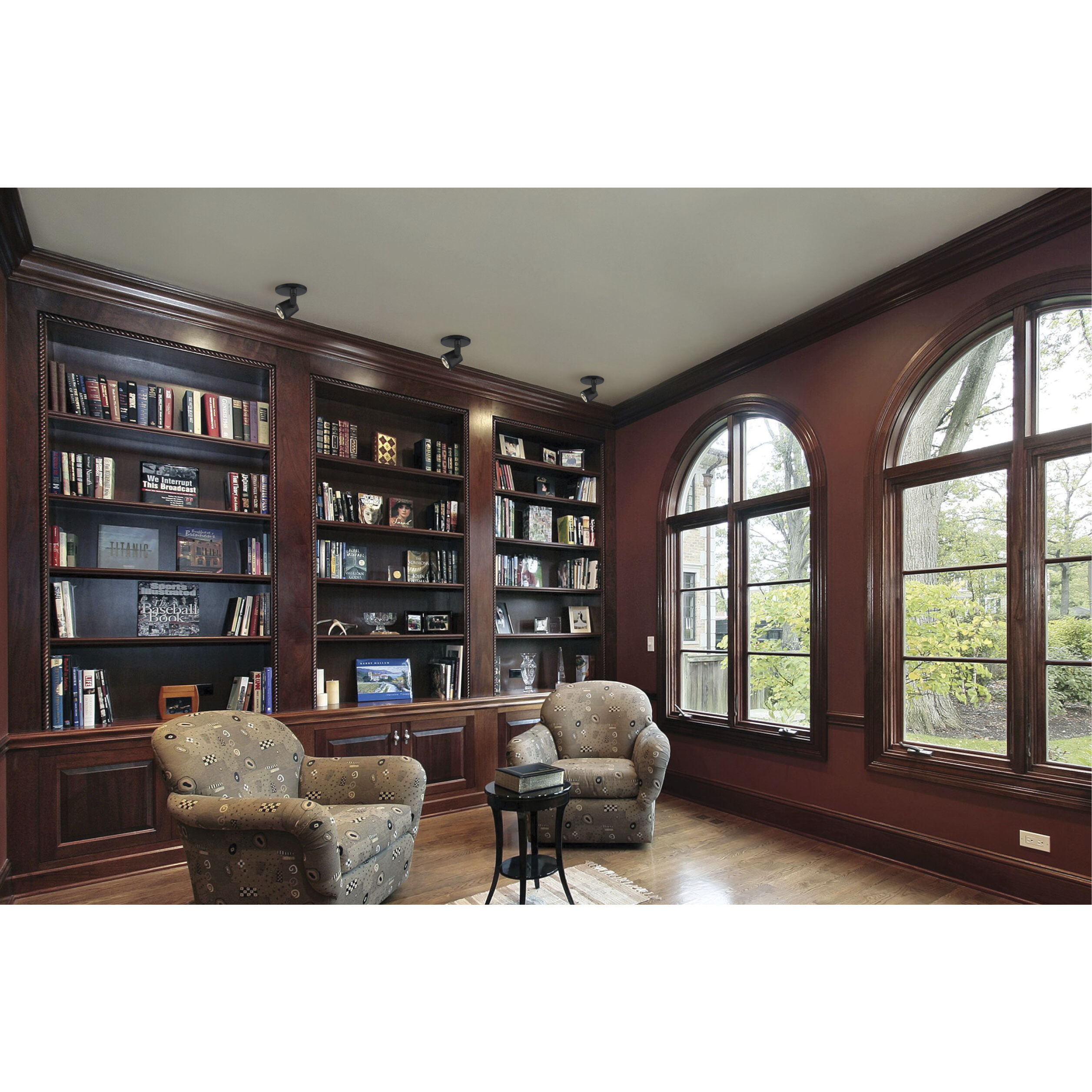 Brentwood Black 12.00 watt LED Monopoint Spotlight