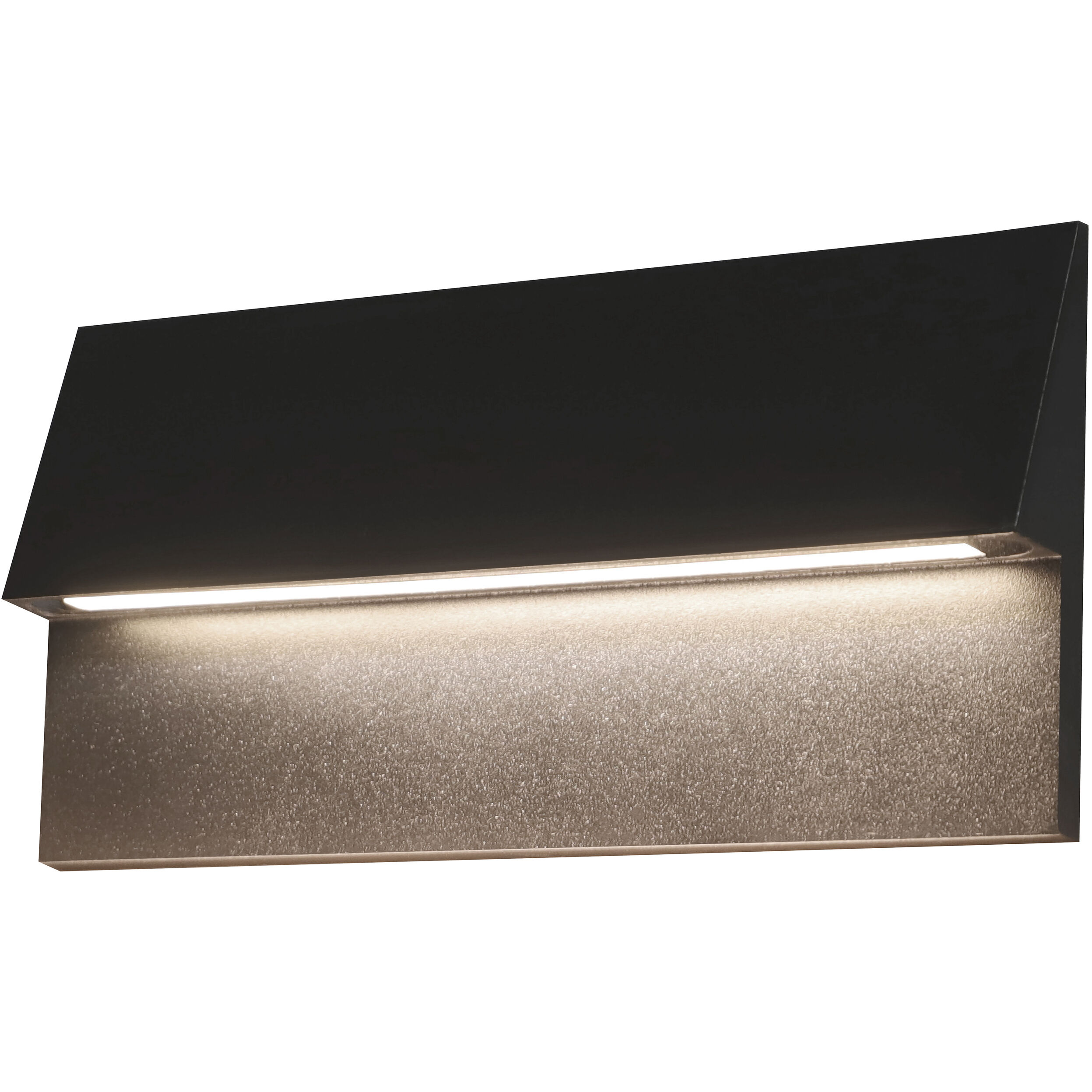 Dawn LED 9 inch Matte Black Wall Sconce Wall Light