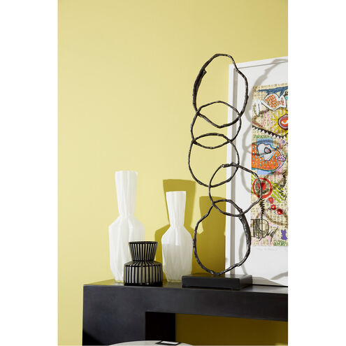 Lined Up 7 inch Vase