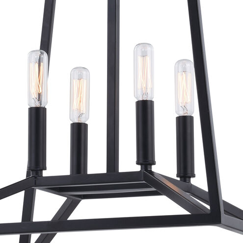 Hayes LED 16 inch Black Pendant Ceiling Light