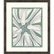 Animals Collection Green Framed Art