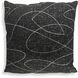 Loopy Loop 20 inch Onyx and Sand Outdoor Pillow