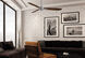 Rudolph 52 inch Brushed Nickel/Medium Maple with Medium Maple Blades Ceiling Fan