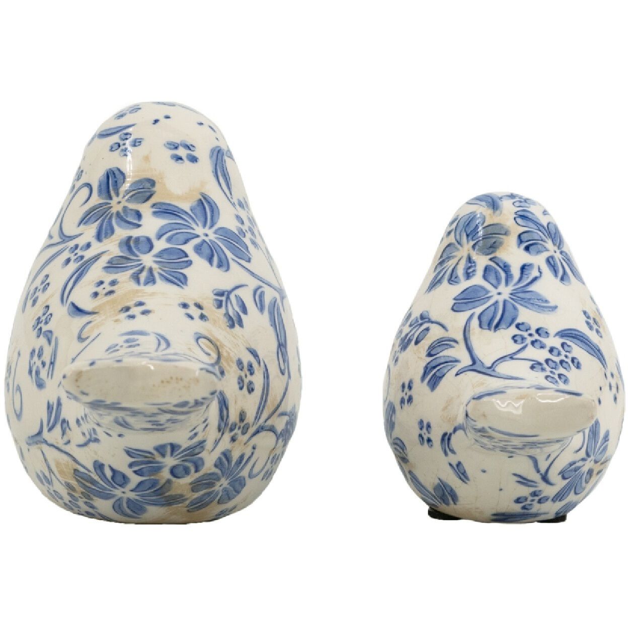 Anita Blue and White Statue