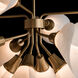 Mobius LED 38 inch Vintage Platinum Pendant Ceiling Light
