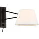 Richard June Hale 1 Light 8 inch Aged Iron Wall Sconce Wall Light