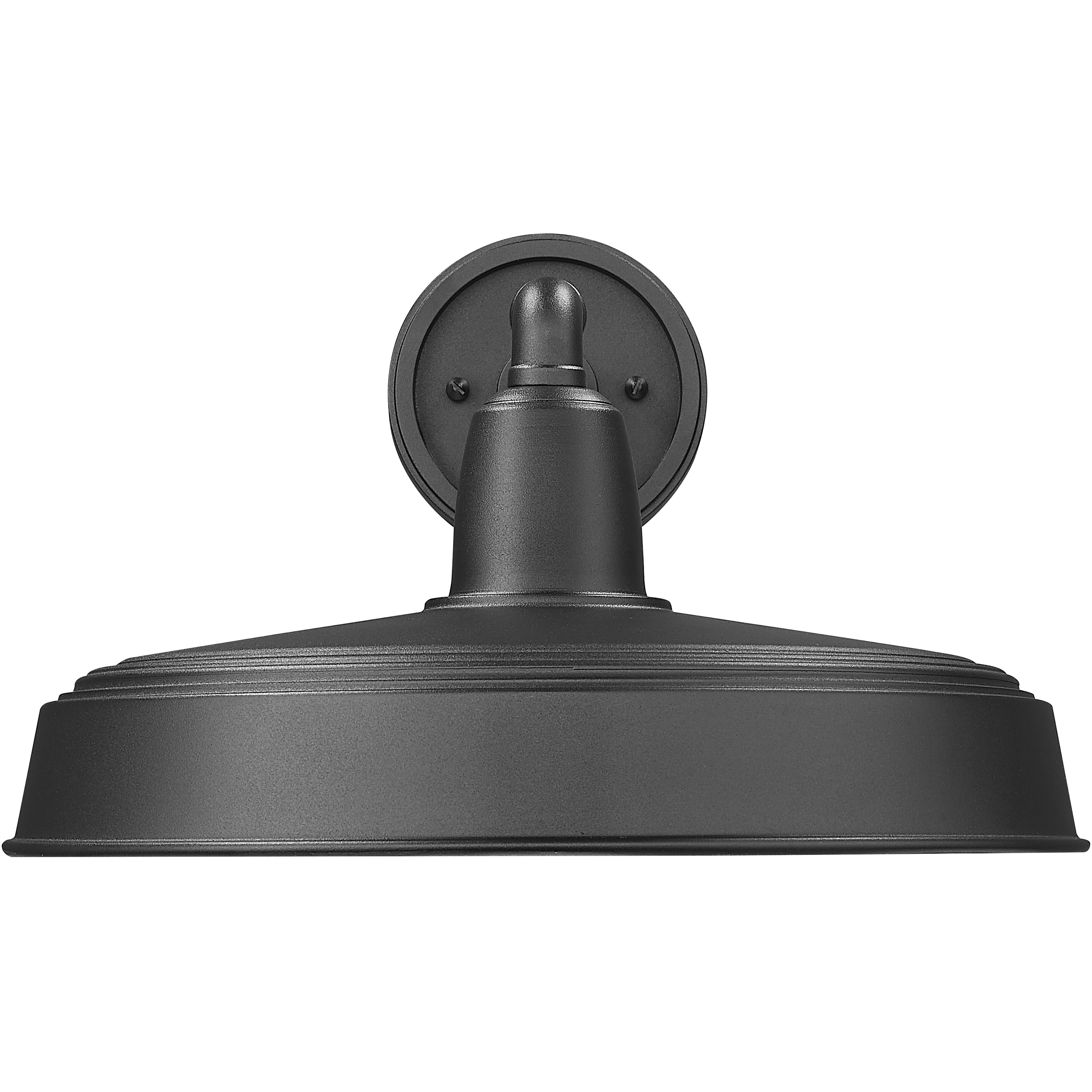 RLM 1 Light 9.5 inch Sand Black Outdoor Wall Light