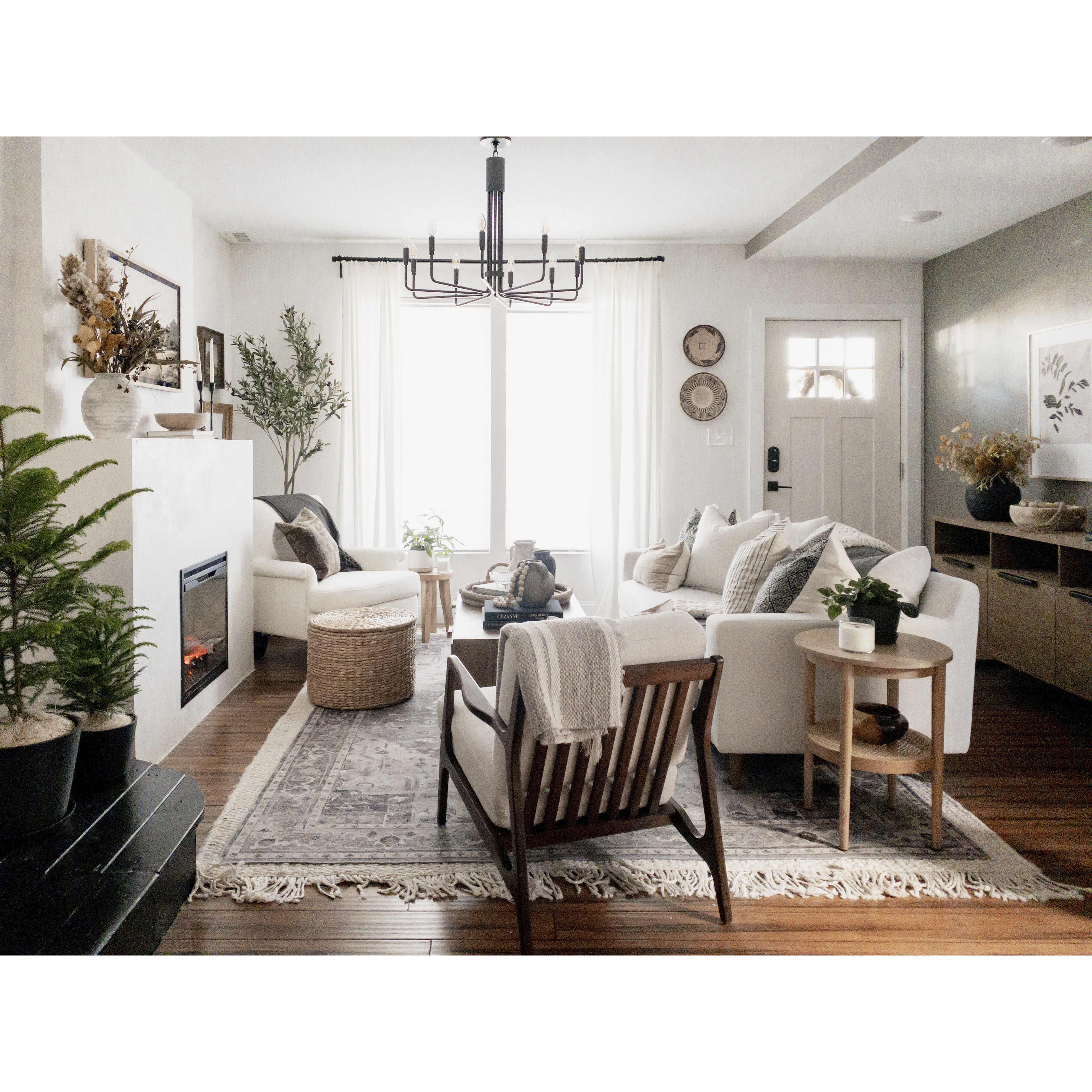 Brigitte 10 Light 32 inch Old Bronze Pendant Ceiling Light