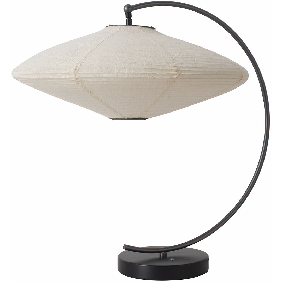 Roswell 23 inch 23.00 watt Matte Black Table Lamp Portable Light