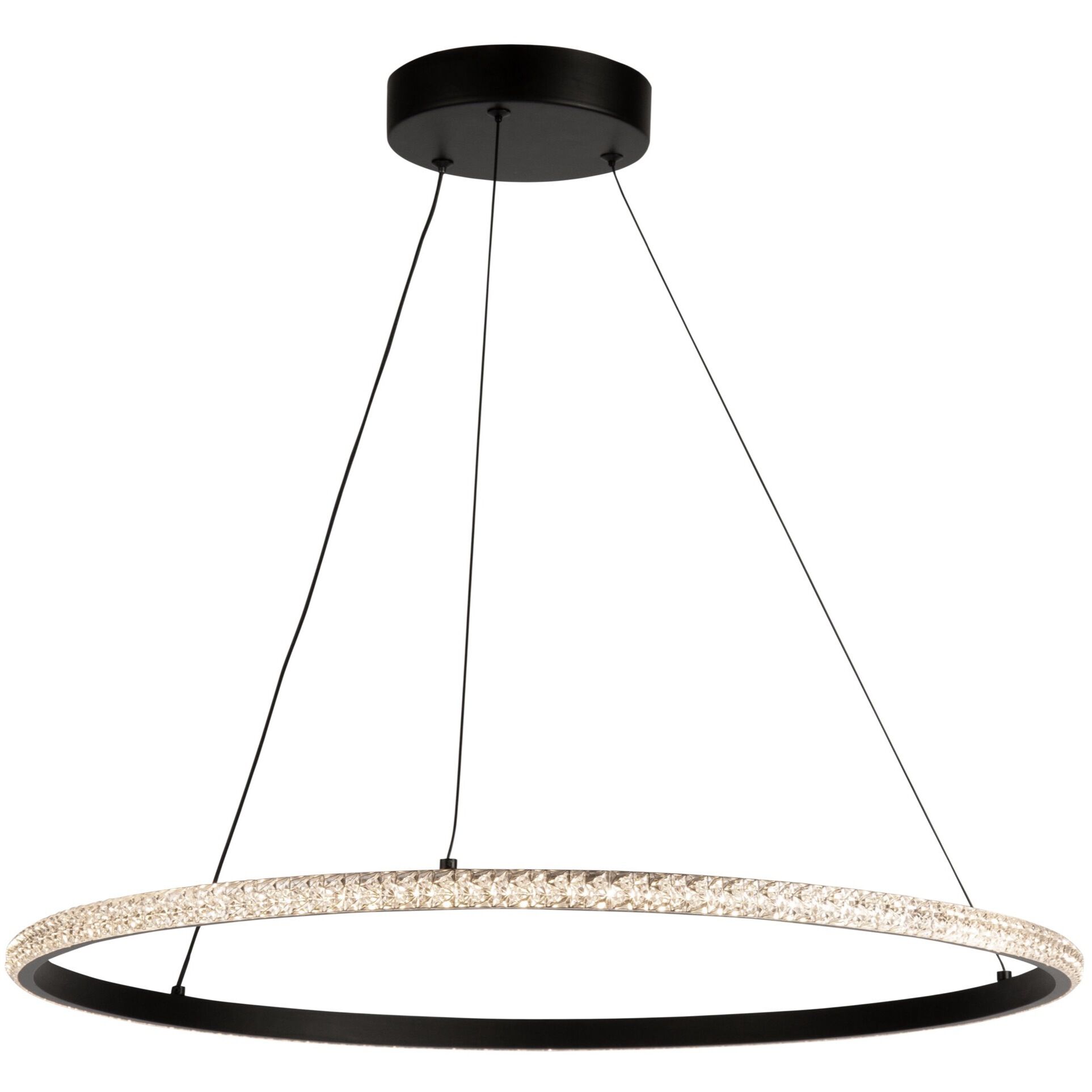 Nova LED 23.6 inch Black Pendant Ceiling Light