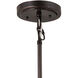 Katelyn 1 Light 15 inch Dark Bronze Pendant Ceiling Light