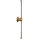 Novelle LED 5.13 inch Aged Gold Brass Wall Sconce Wall Light