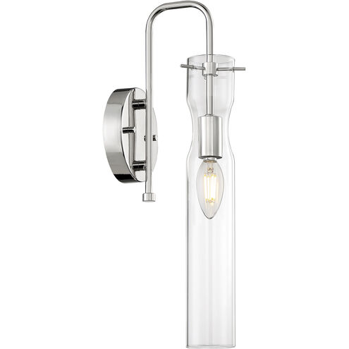 Spyglass 1 Light 5 inch Polished Nickel Vanity Light Wall Light