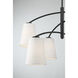 Headington 6 Light 40 inch Coal Chandelier Ceiling Light