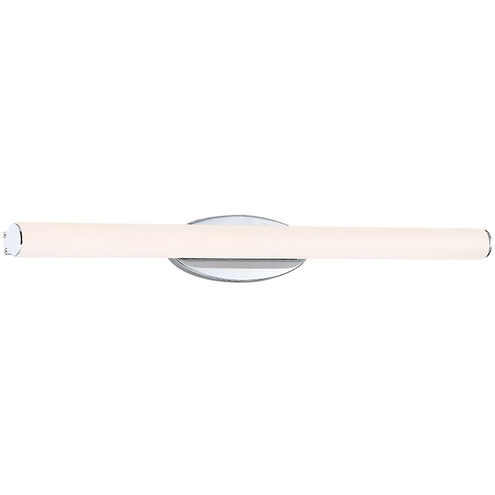 Mini Loft LED 24 inch Chrome Bath Vanity & Wall Light in 24in.