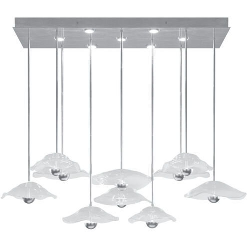 Embark 17 Light 61.75 inch Silver Pendant Ceiling Light