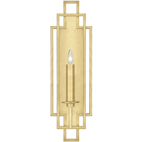 Cienfuegos Wall Sconce Wall Light in Gold Leaf, No Shade