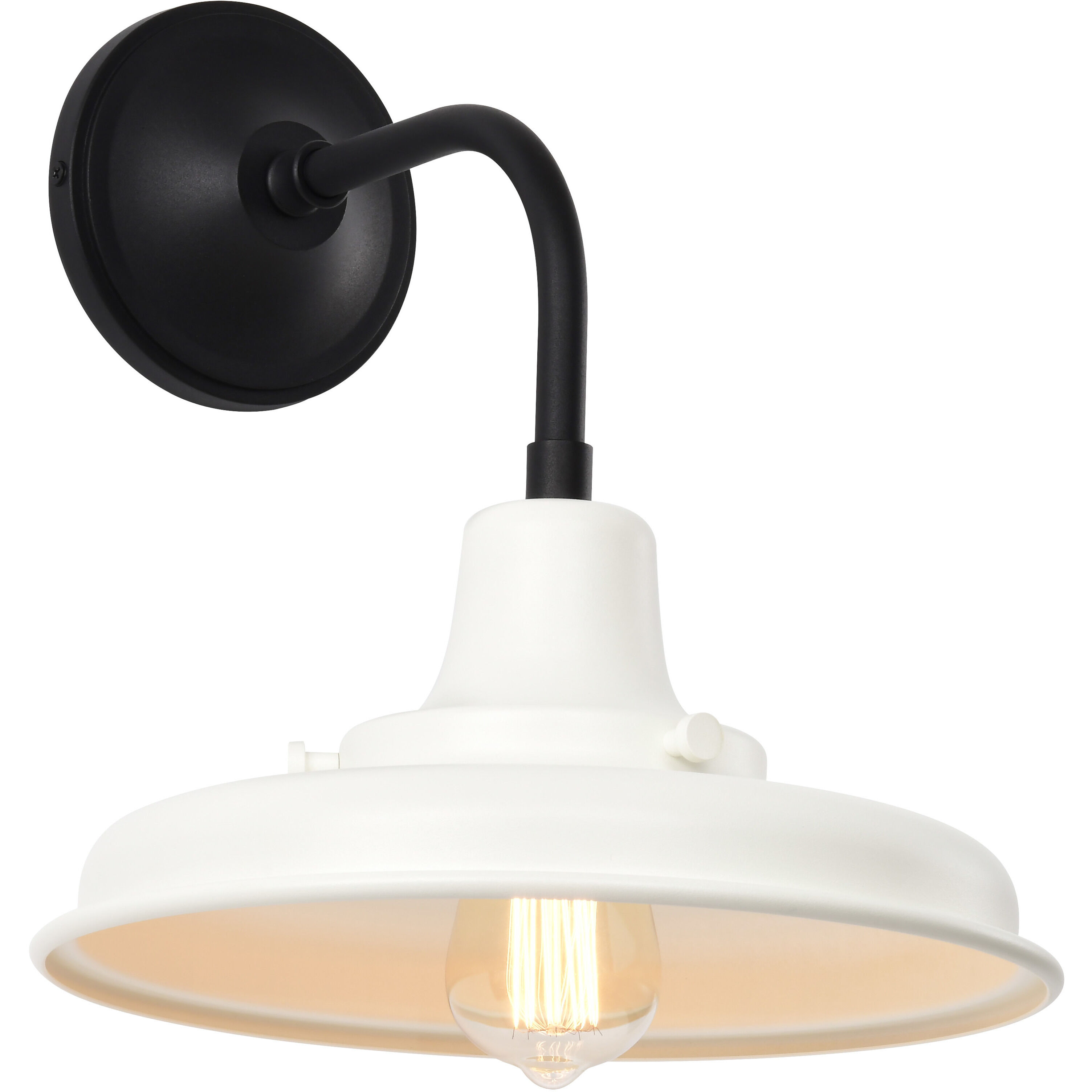Morris 13.38 inch Black Outdoor Wall Light