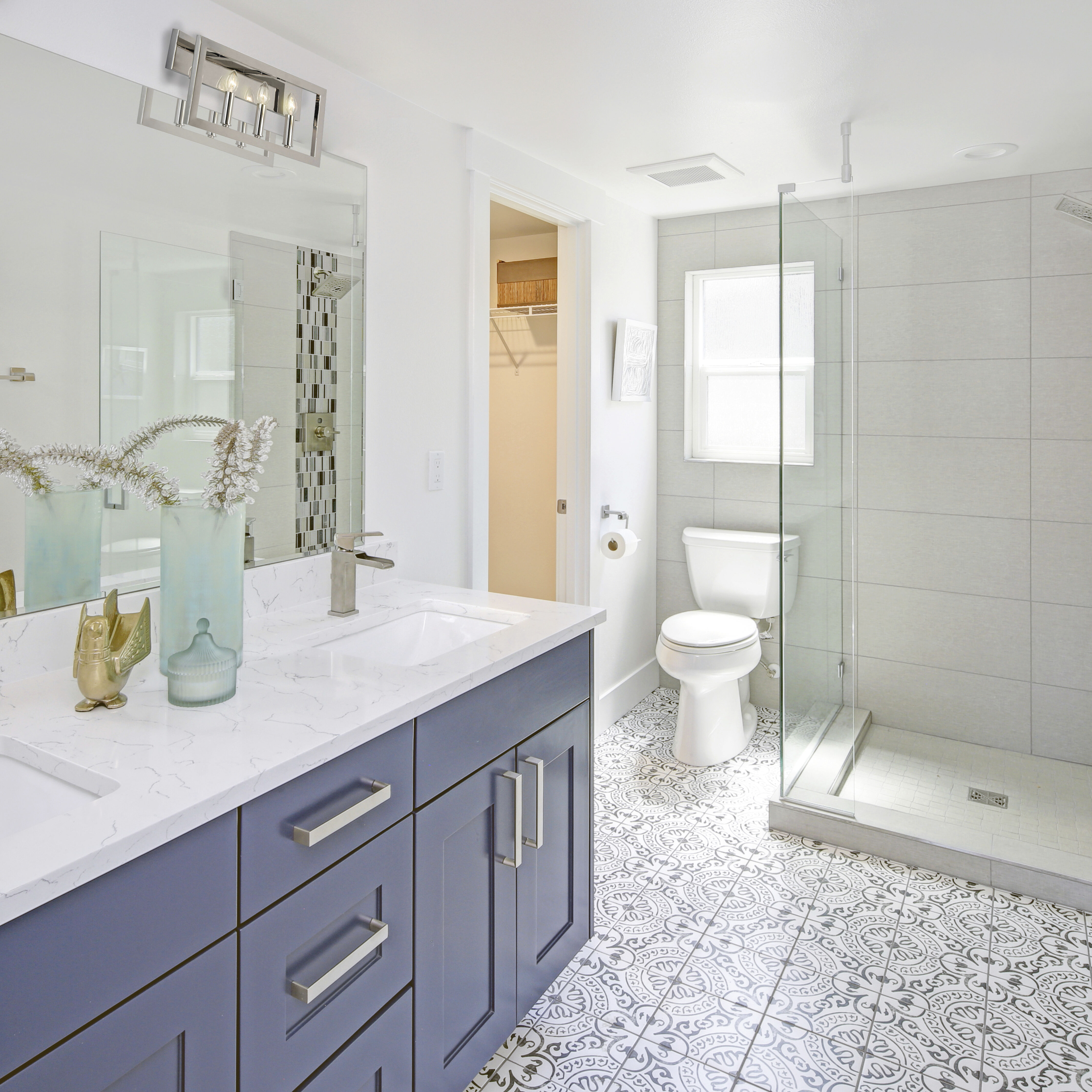 Jordan 3 Light 22 inch Satin Nickel Bath Vanity Wall Light