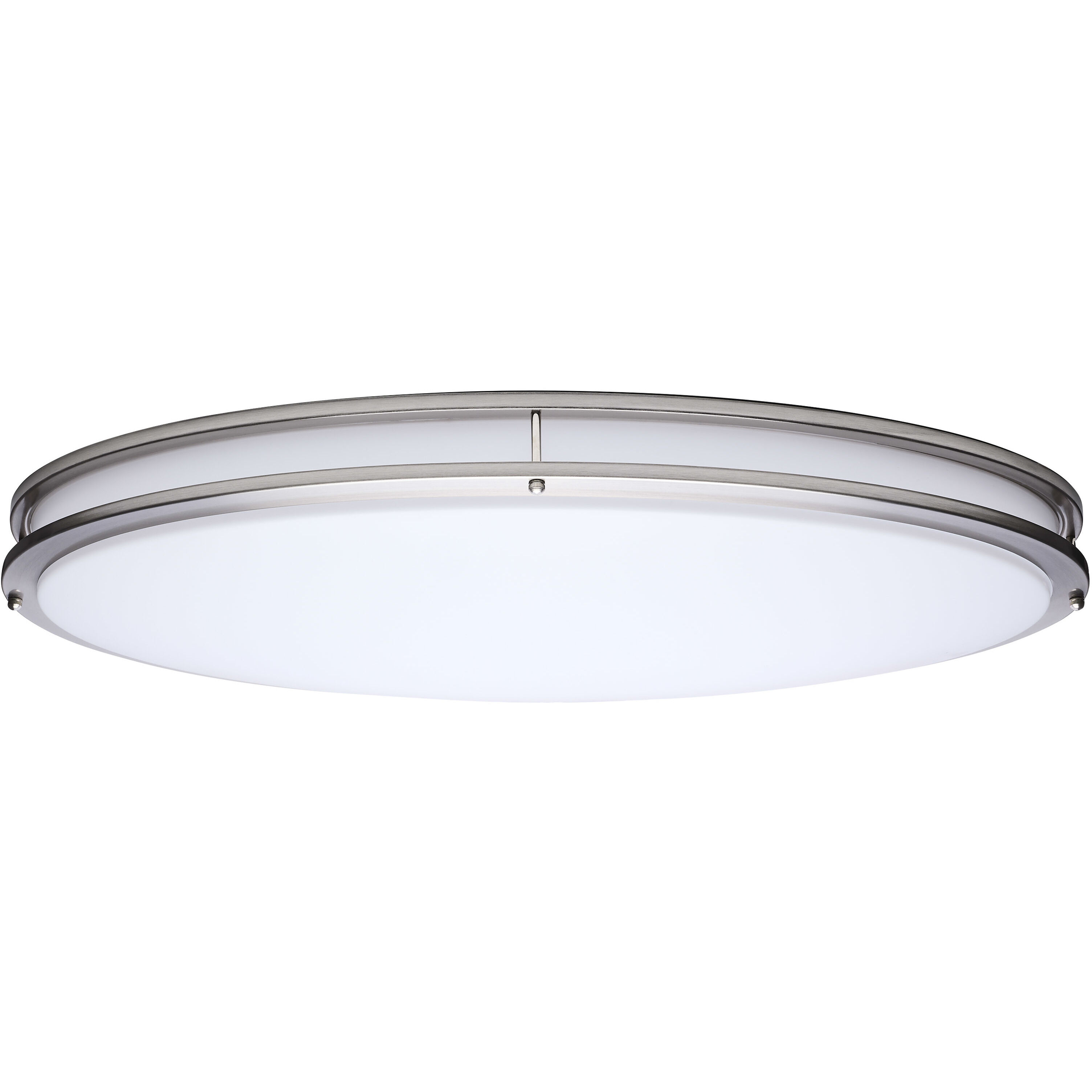Glamour LED 17.99 inch Brushed Nickel Close-to-Ceiling Ceiling Light