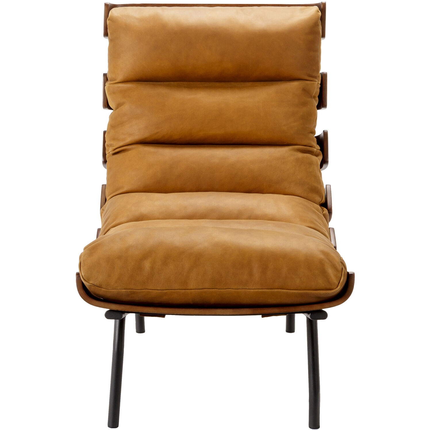 Laval Brown / Black Lounger