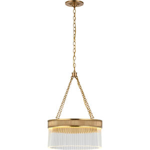 Marie Flanigan Menil LED 15.25 inch Soft Brass Chandelier Ceiling Light, Medium